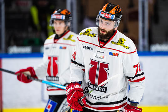 Örebros Nick Ebert deppar