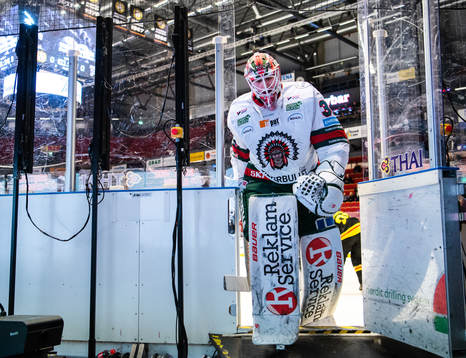 Frölunda målvakt Johan Mattsson