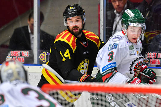 Brynäs Johan Alcén och Frölunda Jacob Moverare