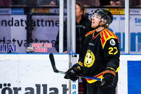 Brynäs Emil Forslund  deppar