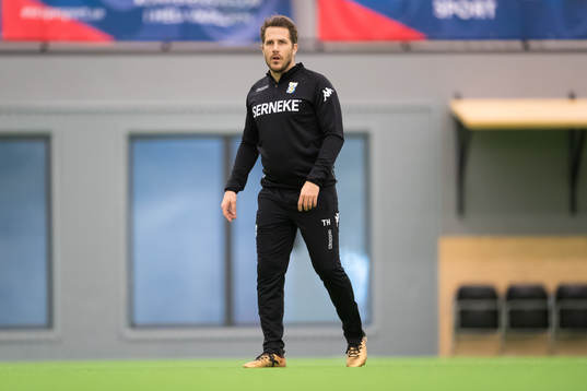 Hjälptränaren Tobias Hysén