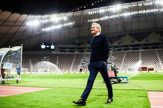 Head coach Erik Hamrén of Iceland