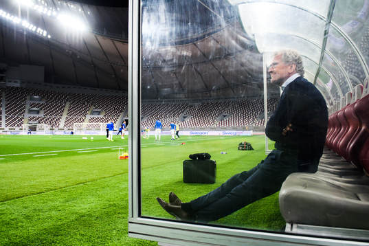 Head coach Erik Hamrén of Iceland