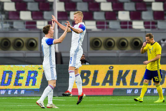 Ottar Karlsson and Gudmundur Thoratinsson of Sweden