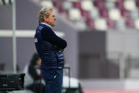Head coach Erik Hamrén of Iceland