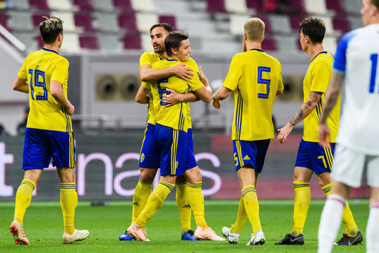 Simon Thern and Sotirios Papagiannopoulos of Sweden
