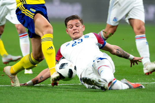 Iceland's Eidur Sigbjörnsson