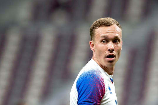 Iceland's Gudmundur Thoratinsson