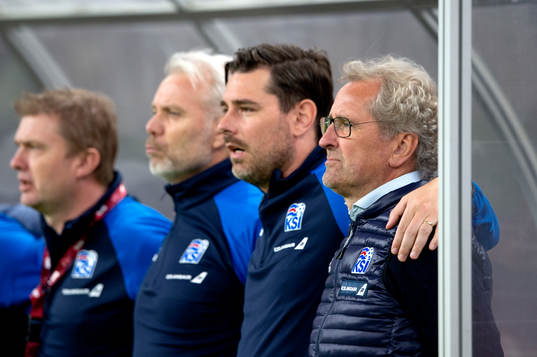 Iceland's head coach Erik Hamrén