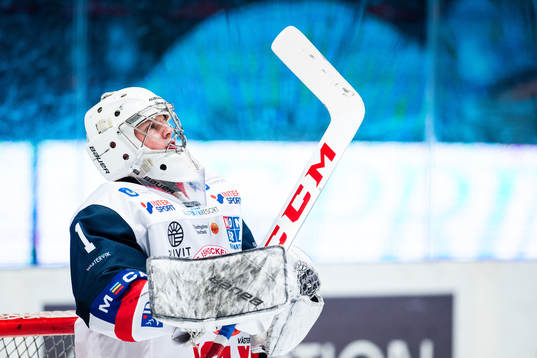 Västerviks målvakt Isak Ragnevad
