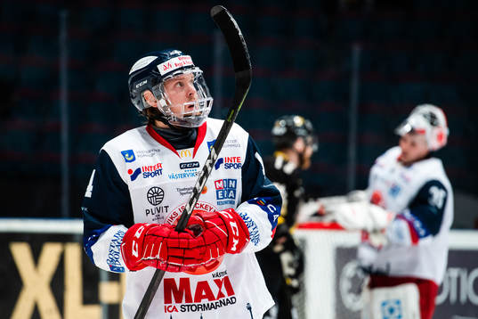 Västerviks Erik Gustafsson deppar