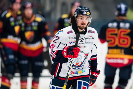 Linköpings Adam Brodecki  deppar