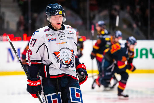 Linköpings Anton Karlsson deppar