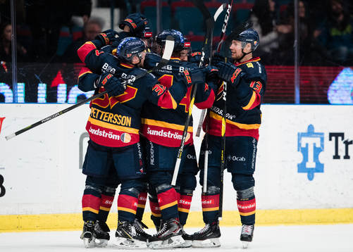 Djurgårdens Jesper Pettersson, Albin Grewe och Petteri
