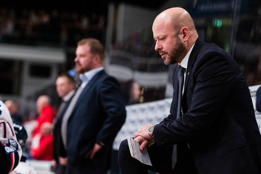 Linköpings tränare Tommy Jonsson deppar