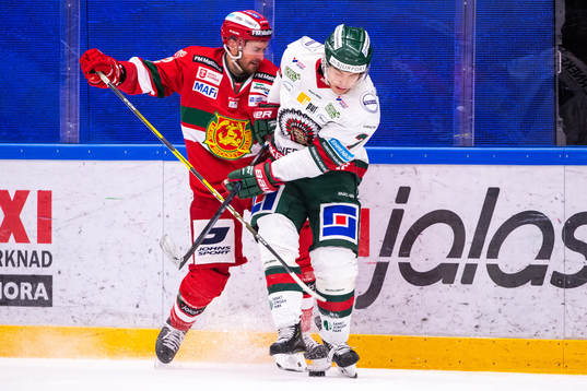 Moras Kevin Gagné och Frölunda Pathrik Westerholm