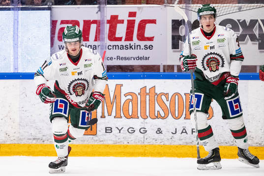 Frölundas Linus Fagemo jublar