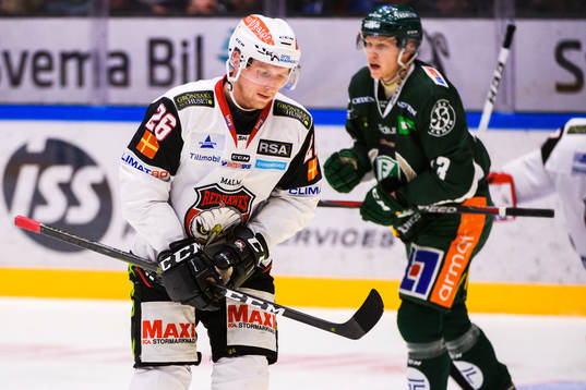 Malmö Redhawks Axel Wemmenborn deppar