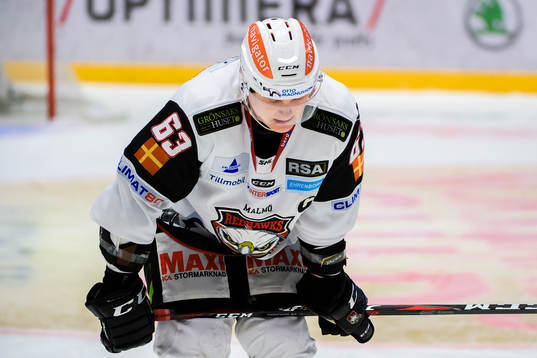 Malmö Redhawks Fredrik Händemark deppar