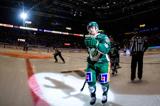 Färjestads Marcus Nilsson jublar
