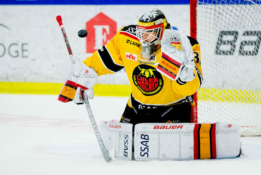 Luleås målvakt Joel Lassinantti