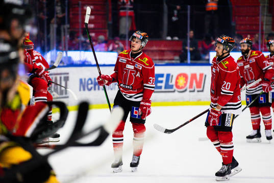 Örebros Christopher Mastomäki och Marcus Weinstock deppar