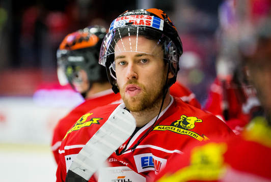 Örebros Tylor Spink deppar