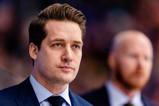 Växjös tränare Sam Hallam