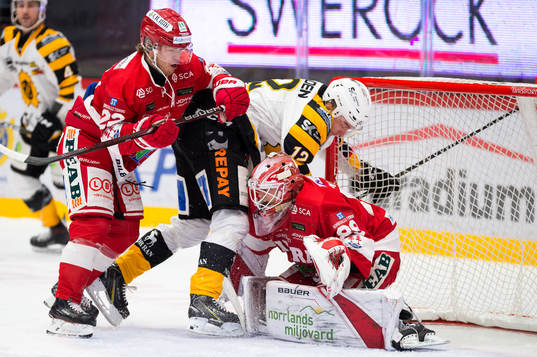 Timrås Emil Berglund och Skellefteås Adam Pettersson
