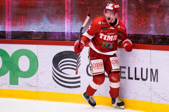 Timrås Sebastian Ohlsson jublar