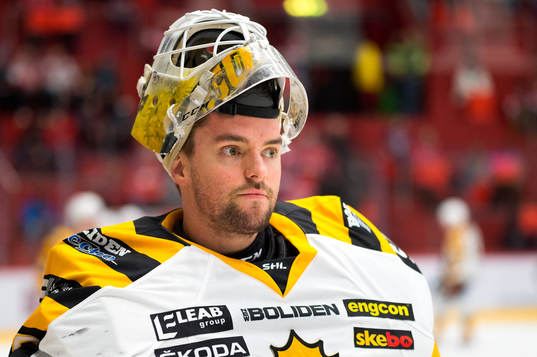 Skellefteås målvakt Gustaf Lindvall