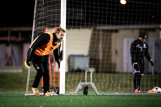 FC Trollhättans tränare William Lundin