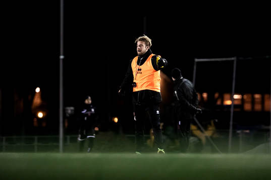 FC Trollhättans tränare William Lundin