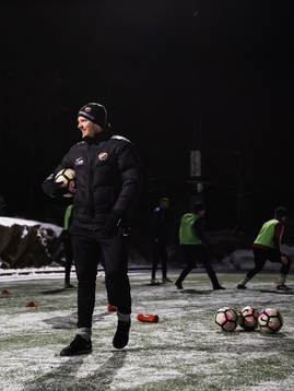 Tränare Joel Sjöqvist