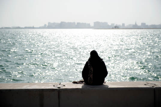General view over Doha in Qatar, where the 2022 FIFA World