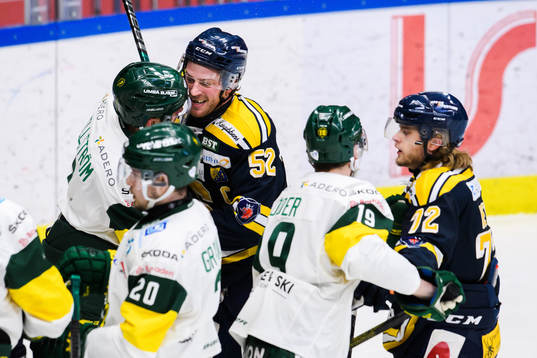 Björklövens Alexander Hellkvist och Kristoffer Söder i