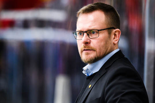 Björklövens tränare Joakim Fagervall