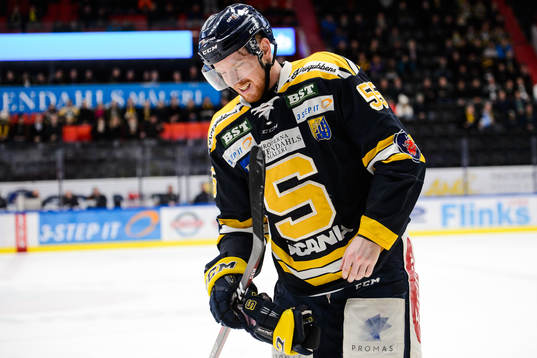 Södertäljes Marcus Fagerudd deppar