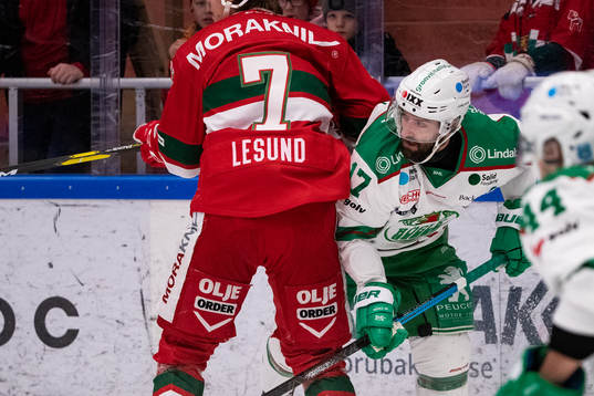 Moras Erlend Lesund och Rögles Taylor Matson