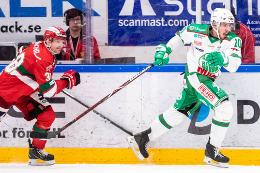 Moras Adam Massuhr och Rögles Matt Carey