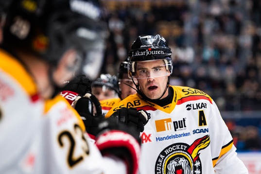 Luleås Karl Fabricius jublar