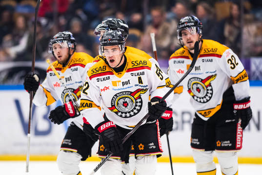 Luleås Karl Fabricius jublar
