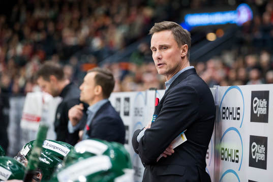 Frölundas tränare Roger Rönnberg