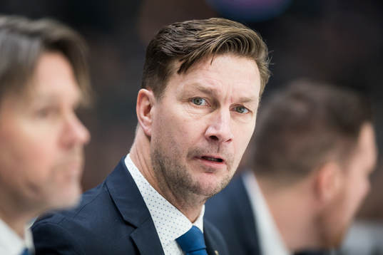 Färjestads tränare Johan Pennerborn