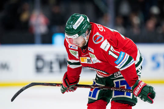 Frölundas Sebastian Stålberg deppar