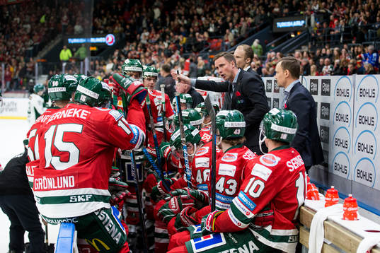 Frölundas tränare Roger Rönnberg