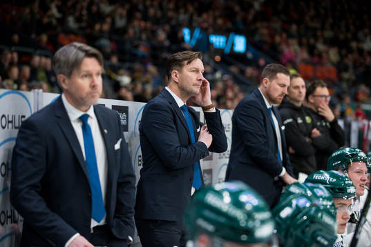 Färjestads tränare Johan Pennerborn