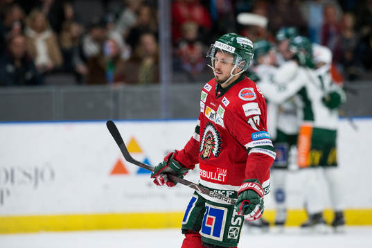 Frölundas Sebastian Stålberg deppar