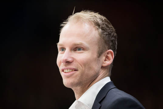Frölundas assisterande tränare Johan Lundskog