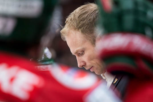Frölundas assisterande tränare Johan Lundskog